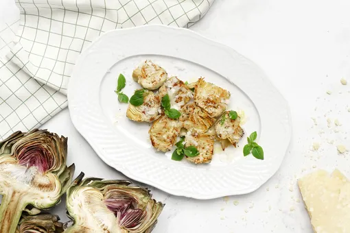 Теплые артишоки Пармиджано