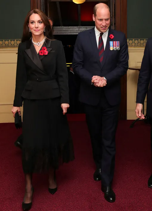 Кейт Миддлтон и принц Уильям на фестивале памяти