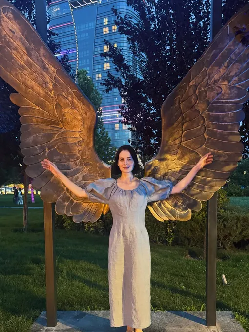 Юлия Снигирь в Ташкенте