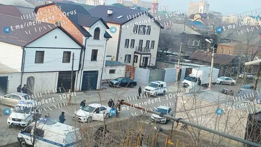 На месте происшествия в Астрахани