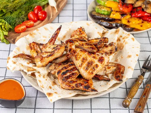 Куриные крылышки барбекю