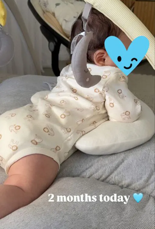 Мишель Рапопорт родила первенца Мишель Рапопорт родила первенца