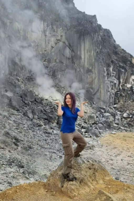 Людмила Папенина в Индонезии