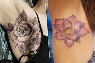 Тату под мышками: ужасно или оригинально? Тату под мышками: ужасно или оригинально?