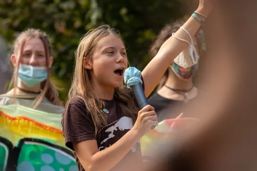 Грета ТУнберг заявила, что политикам всё равно на планету