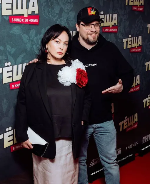 Лариса Гузеева и Гарик Харламов на премьере фильма «Теща»