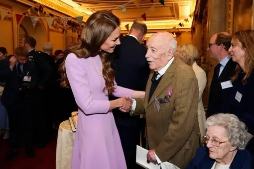 Кейт Миддлтон посетила Букингемский дворец