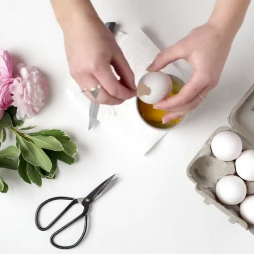 DIY Easter table decoration