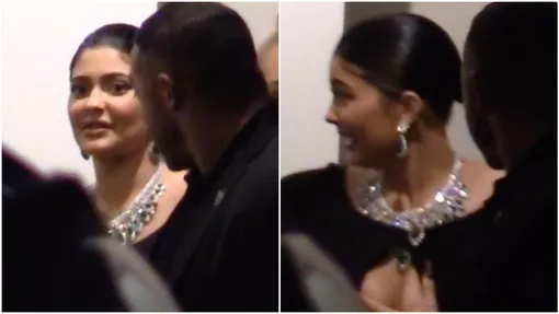 Кайли поразила гостей праздника роскошным колье