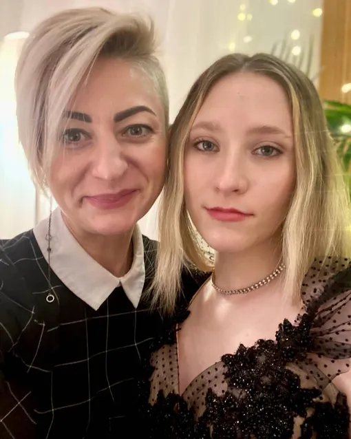 Мария Агутина со старшей дочерью Аленой