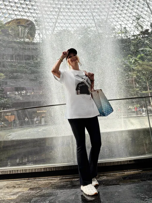 Лера Кудрявцева в отпуске