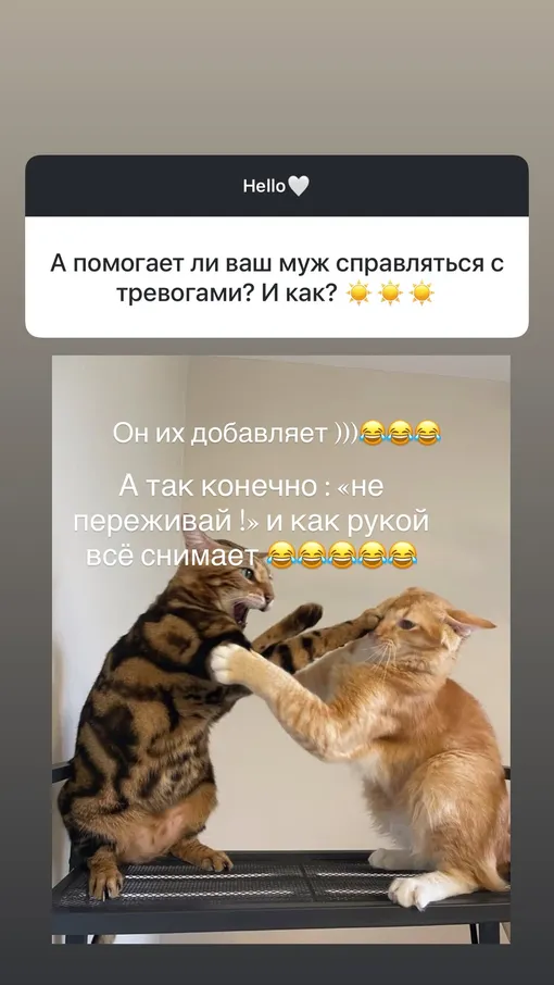 Алена Гаврилова подшутила над мужем