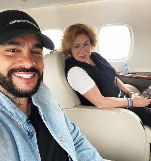 Тимати с матерью Симоной Черноморской