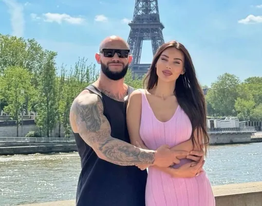 Джиган и Оксана Самойлова в Париже