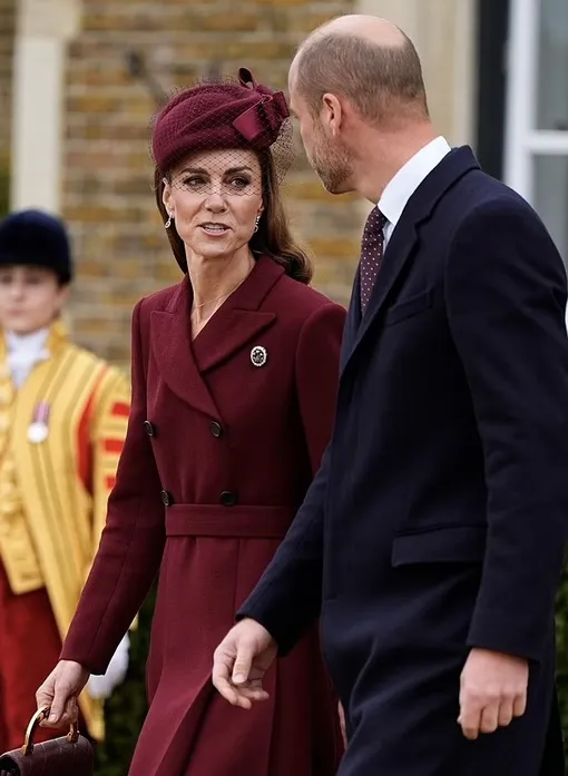 Кейт Миддлтон и принц Уильям в Виндзорском замке