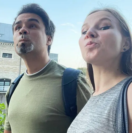 Супруги Александр и Анастасия Гришины