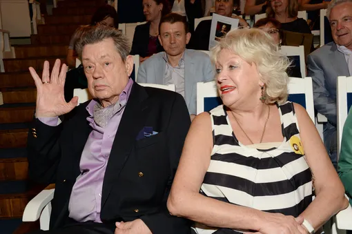 Николай Караченцов и его жена Людмила Поргина Николай Караченцов и его жена Людмила Поргина