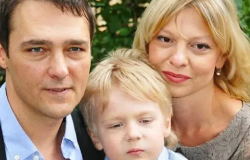 Юрий Шатунов с женой Светланой и сыном Дэннисом