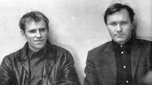 Друзья Анатолий Заболоцкий и Василий Шукшин