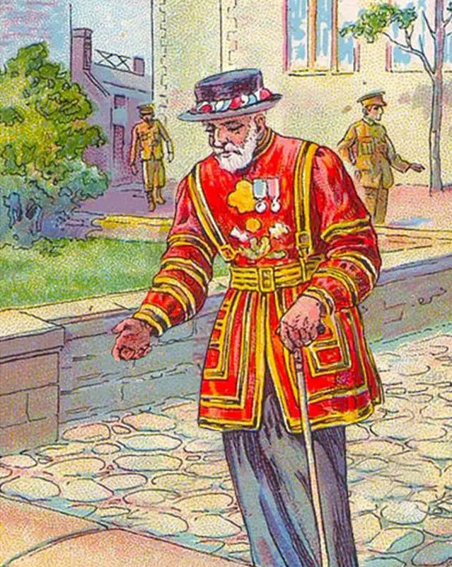Vintage puzzle: find the crow in the photo!