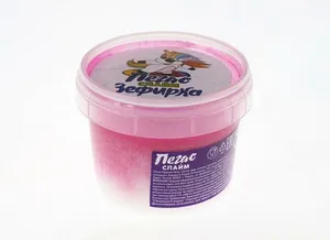 Слайм «Зефирка», цвет белый и ежевика 100 г, цвет: белый, возраст: от 3 лет