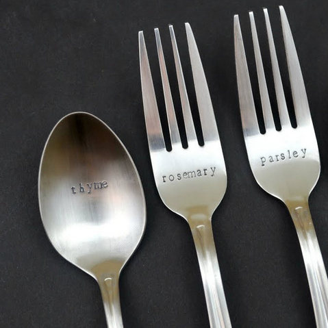 Spoon Garden Markers
