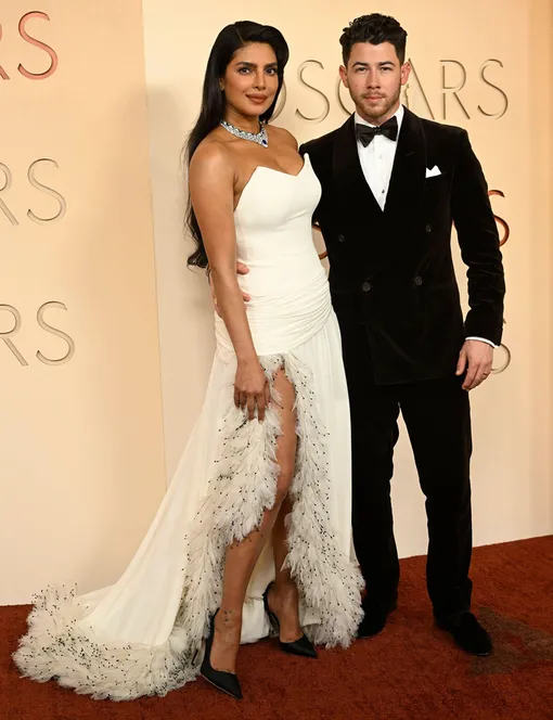 Приянка Чопра с мужем Ником Джонасом