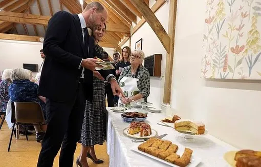 Принц Уильям и Кейт Миддлтон сегодня посетили мероприятие, посвященное памяти Елизаветы II