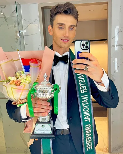 Максим Звонов получил титул на конкурсе «Мистер Вселенная»