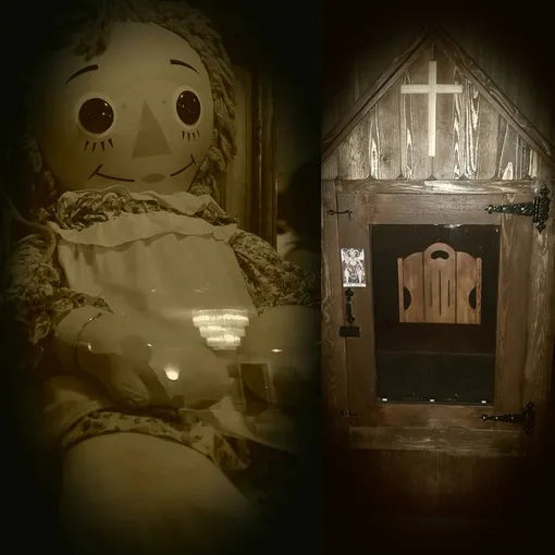 Дэн Ривер освободил куклу Аннабель Дэн Ривер освободил куклу Аннабель