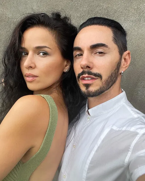 Тимур Родригез с бывшей женой Анной Девочкиной