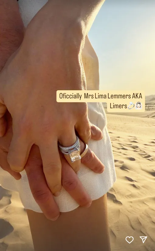 Адриана Лима вышла замуж во второй раз