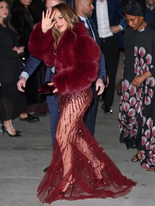 Дженнифер Лопес на вечеринке в Лос-Анджелесе