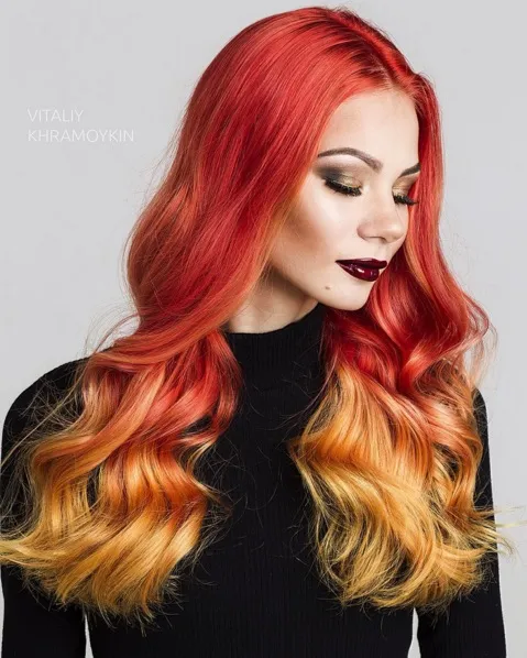 модное окрашивание волос 2015 модное окрашивание волос 2015