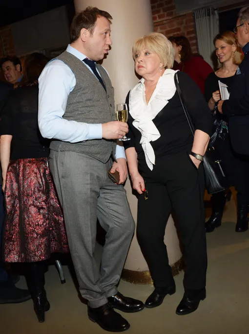 Анна Фроловцева со своим экранным сыном Георгием Дроновым