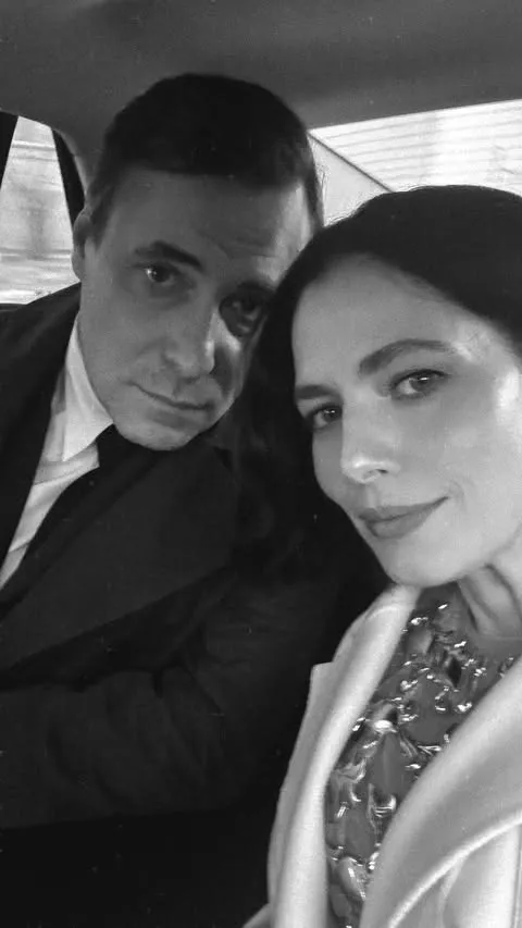 Евгений Цыганов и Юлия Снигирь перед премией