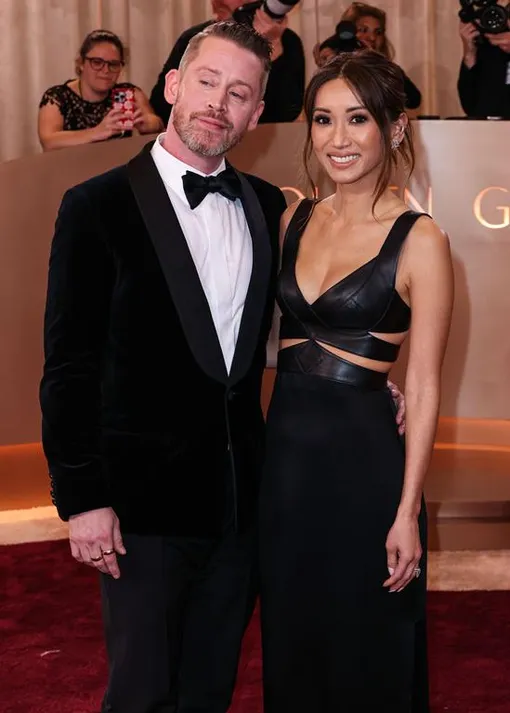 Маколей Калкин и Бренда Сонг на мероприятии