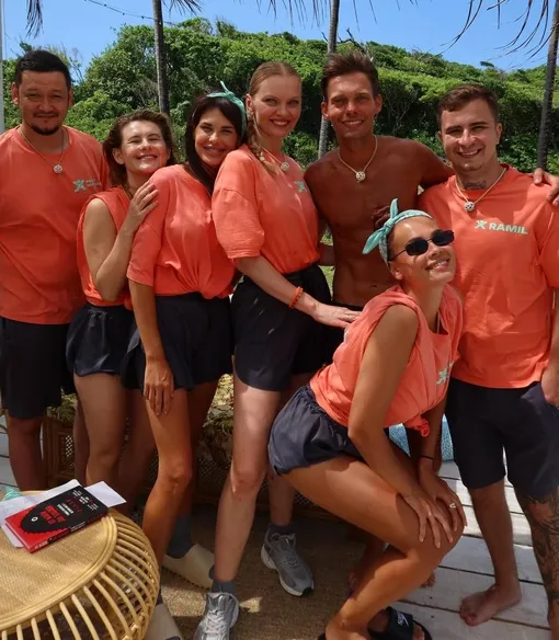 Елена Кулецкая с участниками проекта