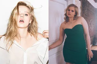 22-летняя актриса Александра Бортич поправилась на 20 килограммов ради роли