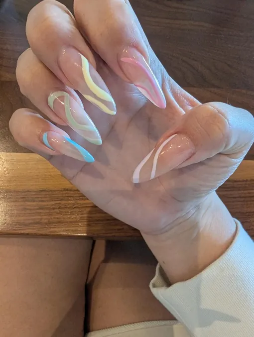 маникюр весна