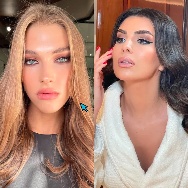 Как модно накрасить глаза и губы этой зимой: 3 главных мейкап-тренда 2024 года от звездного визажиста