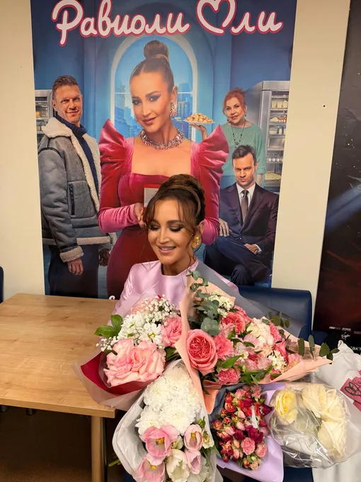 Ольга Бузова на премьере своего фильм в Санкт-Петербурге