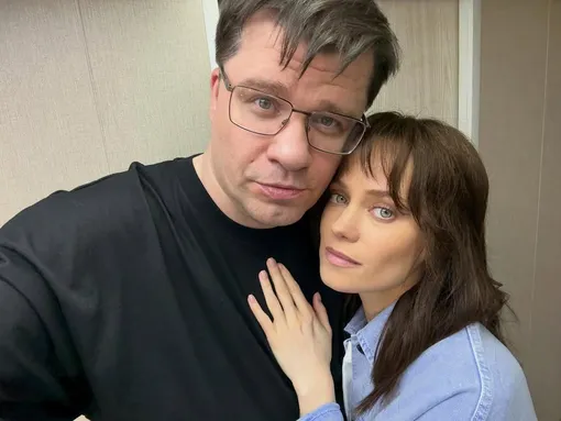 Гарик Харламов с женой Катериной Ковальчук