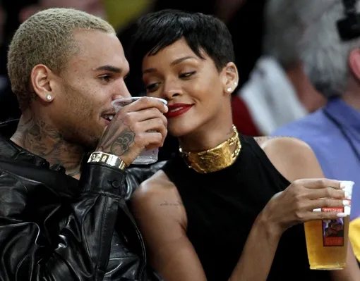 Крис Барун и Рианна