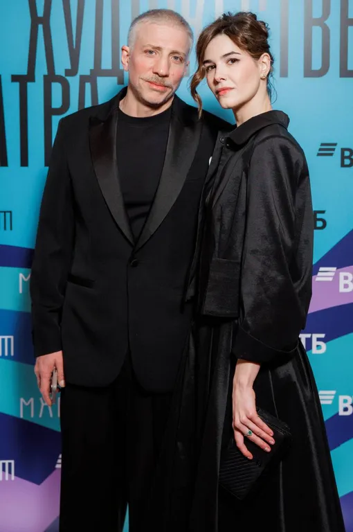 Супруги Антон Хундадзе и Мария Андреева на премии