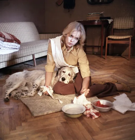 Ирина Шевчук в фильме «Белый Бим — Черное Ухо»