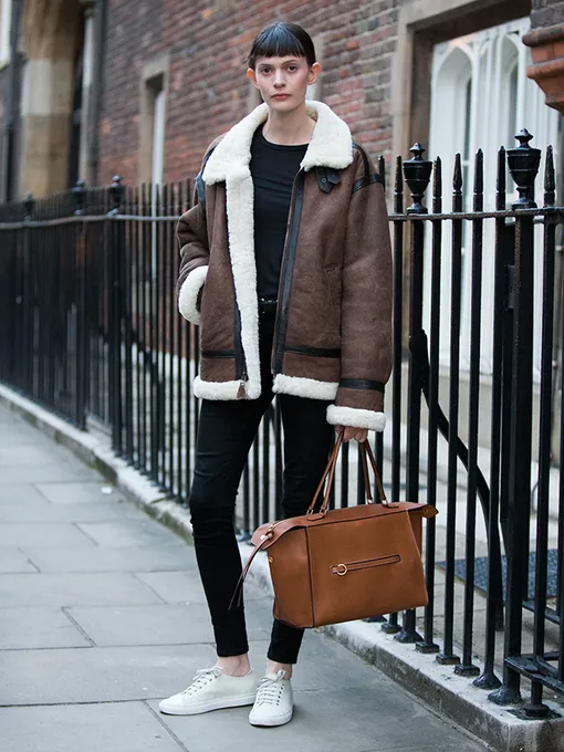 модные дубленки фото