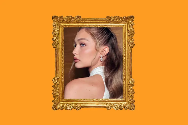 Джиджи Хадид отказалась от модных «размытых губ» ради этого соблазнительного макияжа из 90-х