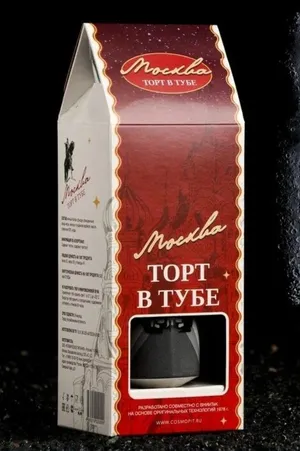 Космопит Космическое питание «Торт Москва» в тюбике, 115 г