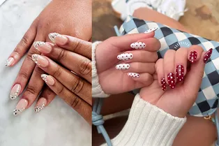 Долой леденцы и снежинки! 7 эффектных и небанальных идей новогоднего маникюра для длинных ногтей Долой леденцы и снежинки! 7 эффектных и небанальных идей новогоднего маникюра для длинных ногтей